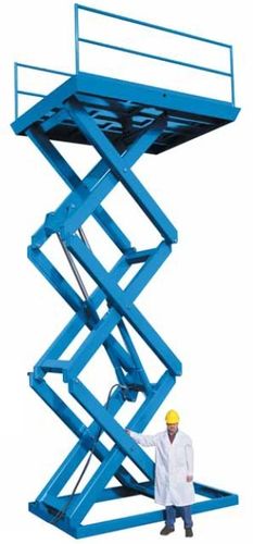 Tavola elevatrice a tripla forbice - BFL series - Advance Lifts - idraulica / stazionaria / per grande altezza