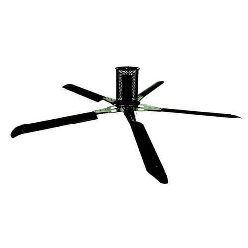 Ventilatore da soffitto - Entrematic  - Air Max Fans - assiale / in alluminio / in acciaio