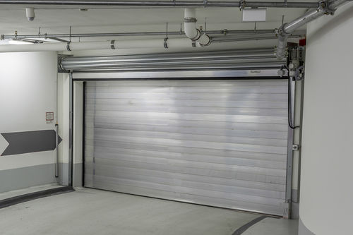 Porta ad avvolgimento - Jansen Tore GmbH & Co.KG - in acciaio / per interno