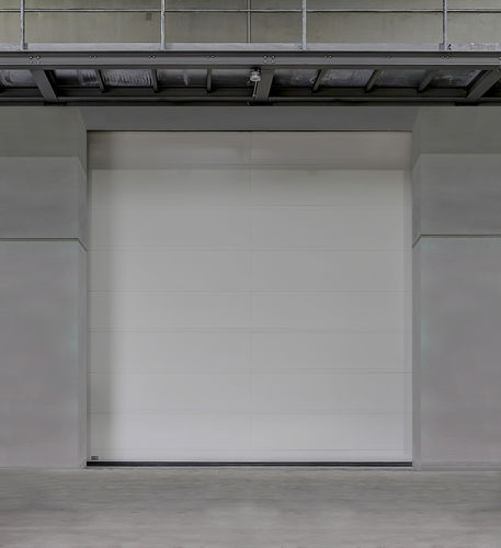 Cancello sezionale - RC3 136 - Jansen Tore GmbH & Co.KG - verticale / in alluminio