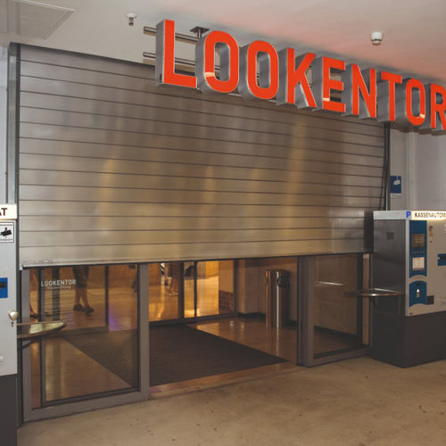 Porta ad avvolgimento - ACOUSTICLINE 51-54 DB - Jansen Tore GmbH & Co.KG - in acciaio / per isolamento acustico
