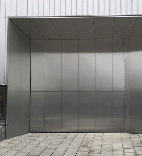 Cancello sezionale - Jansen Tore GmbH & Co.KG - verticale / industriale / in acciaio
