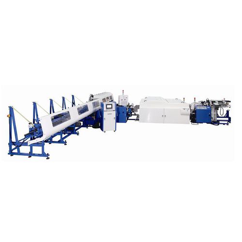 Linea di taglio a lama rotativa - SA-78NCE - SOCO Machinery - per acciaio / per tubi / per barre
