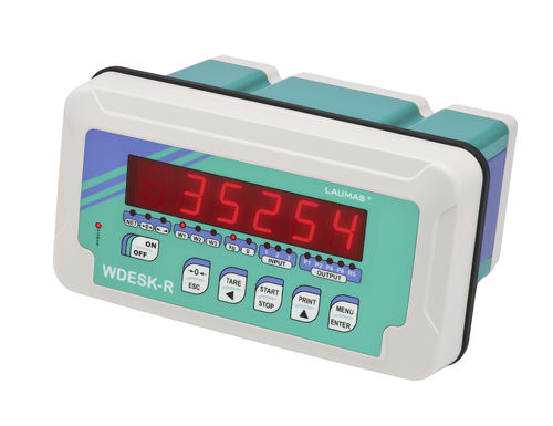 Indicatore di peso digitale - WDESK-R - LAUMAS Elettronica - con display LED / a parete / benchtop