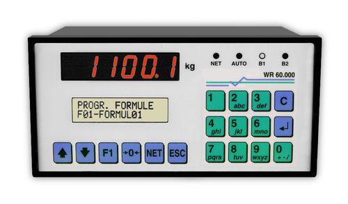Indicatore di peso digitale - WR  - LAUMAS Elettronica - con display LED / display LCD / ad incastro