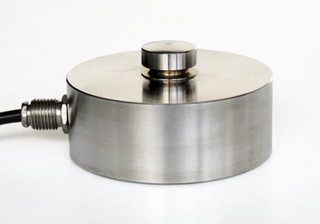 Cella di carico a compressione - CBL series  - LAUMAS Elettronica - a bottone / per ponte estensimetrico / in acciaio inossidabile