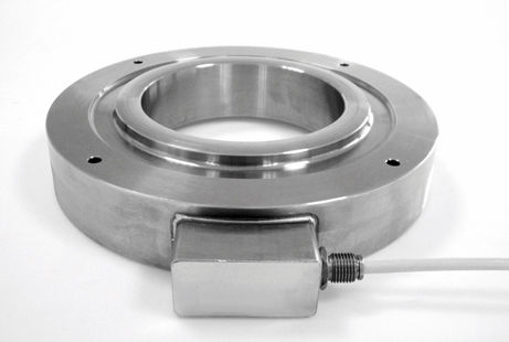 Cella di carico a compressione - CA series   - LAUMAS Elettronica - ad anello / per ponte estensimetrico / in acciaio inossidabile