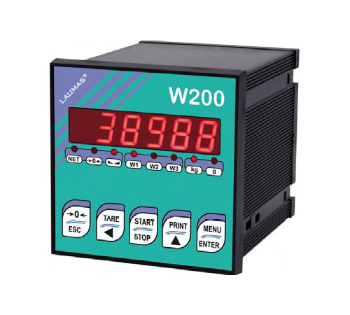 Indicatore di peso con display LED - W200 series - LAUMAS Elettronica - ad incastro / IP54 / multifunzione