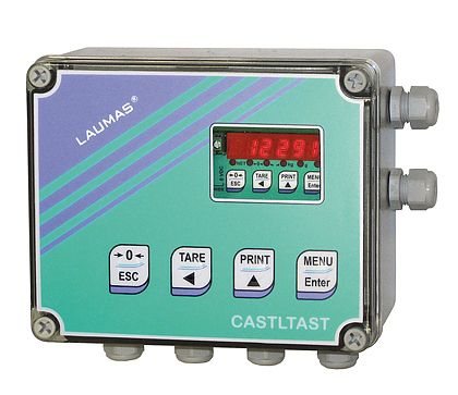Indicatore trasmettitore di peso con display LED - TLS series - LAUMAS Elettronica - su guida DIN / antideflagrante