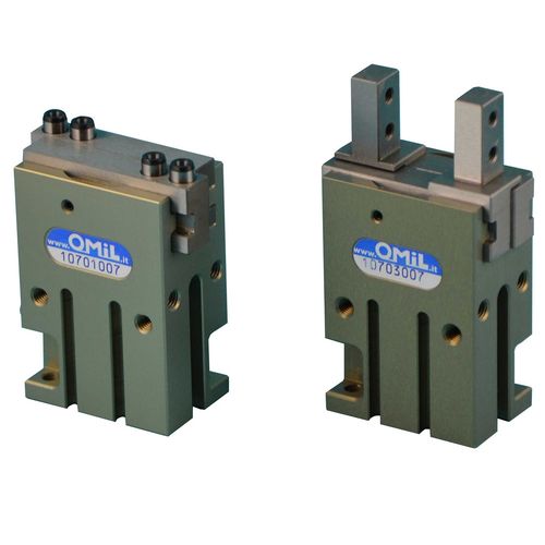 Micro pinza di presa pneumatico - PEP - OMIL - parallelo / a 2 griffe / per sistema di manipolazione