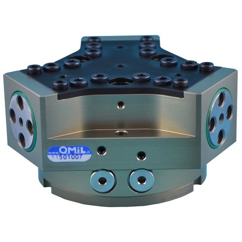 Pinza di presa pneumatica - GZO - OMIL - concentrica / a 3 griffe / autocentrante
