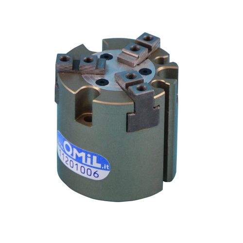 Pinza di presa pneumatica - GPS 3 - OMIL - concentrica / a 3 griffe / autocentrante