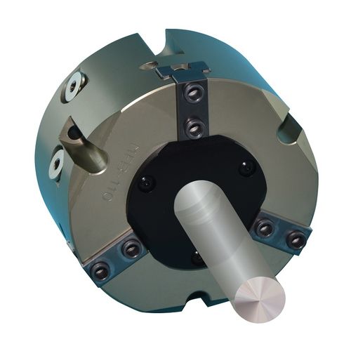 Pinza di presa pneumatica - FBM - OMIL - concentrica / a 3 griffe / autocentrante