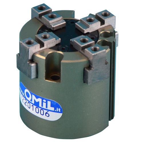 Pinza di presa pneumatica - GPS 4 - OMIL - concentrica / a 4 griffe / compatta