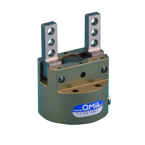 Pinza di presa pneumatica - OPLE - OMIL - angolare / a 2 griffe / per sistema di manipolazione
