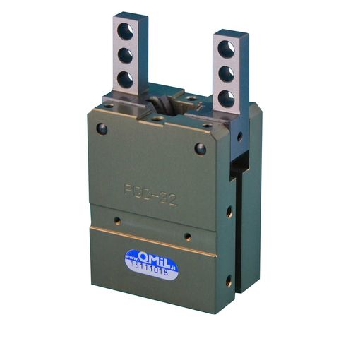 Pinza di presa pneumatica - PGC - OMIL - concentrica / a 2 griffe / per sistema di manipolazione