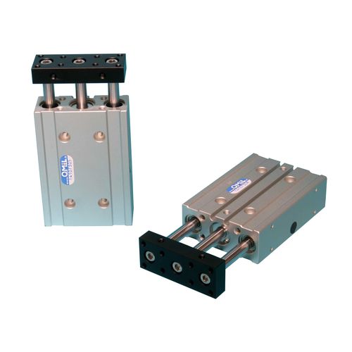 Cilindro pneumatico - MCB - OMIL - compatto / con ponticello