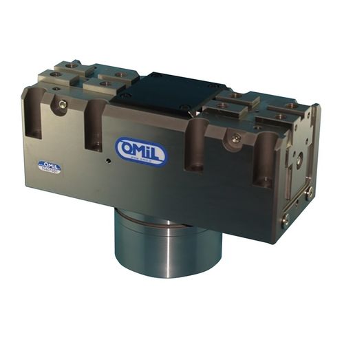 Morsa per macchina utensile - KSB - OMIL - idraulica / orizzontale / a basso profilo
