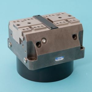 Morsa di macchina - CFB - OMIL - pneumatica / a molla / concentrica