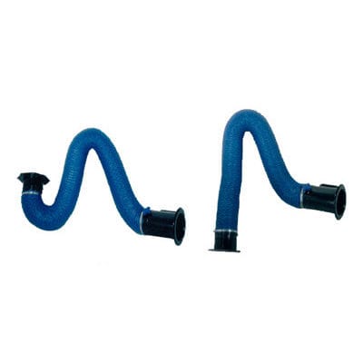 Braccio aspirante per montaggio a soffitto - Flexi FLT / FLB - J. Plymoth / Plymex Group - flessibile / di fumo / per gas