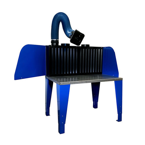 Tavola da molatura e saldatura con braccio aspirante - Super-Mesa - J. Plymoth / Plymex Group