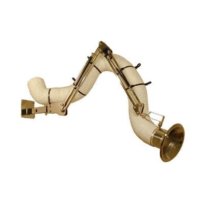 Braccio aspirante fisso - Super-M - J. Plymoth / Plymex Group - flessibile / per fumo / per polveri