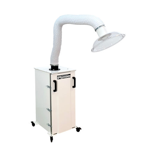 Aspiratore di fumo mobile - Denta-Flex 400 - J. Plymoth / Plymex Group - con braccio aspirante / di polvere