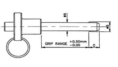 Spina a sgancio rapido con impugnatura a T - 620, 625 series - Specialty & Fasteners Components