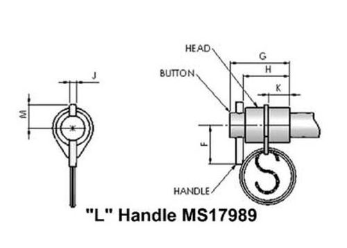Spina a sgancio rapido doppia azione - MS 17988, MS 17990 series - Specialty & Fasteners Components