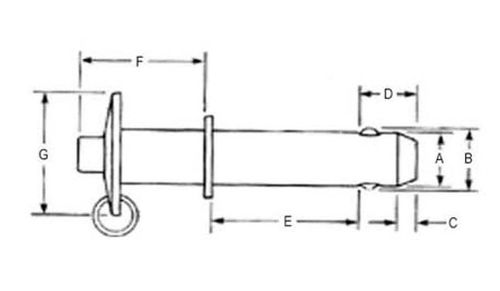 Spina a sgancio rapido con anello di sollevamento - PL series - Specialty & Fasteners Components