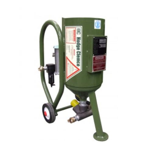 Sabbiatrice manuale - 1028NC - Hodge Clemco - a pressione / mobile