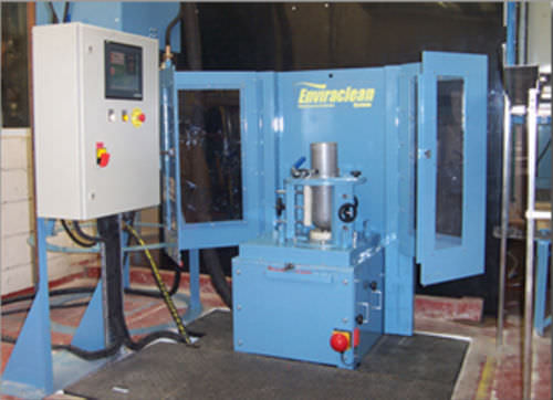 Granigliatrice a tavola girevole - Hodge Clemco - per cilindri / automatica / semiautomatica