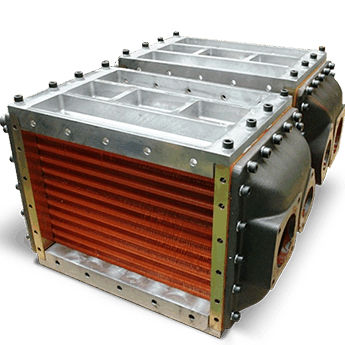 Raffreddatore di aria di sovralimentazione - API Schmidt-Bretten, API Heat Transfer group - di aria di ammissione / per motore e trasmissione / per recupero di calore da gas di scarico