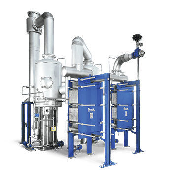Evaporatore a piastre - Schmidt® SIGMASTAR - API Schmidt-Bretten, API Heat Transfer group - a circolazione forzata / a film montante / di processo