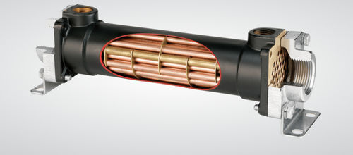 Scambiatore di calore a fascio tubiero - B / SB series - API Schmidt-Bretten, API Heat Transfer group - liquido/liquido / in rame / in nichel