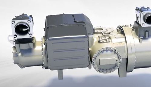 Compressore di refrigerazione semiermetico - VFD/VVR Series - J & E Hall International - a vite / ammoniaca (R717) / a velocità regolabile