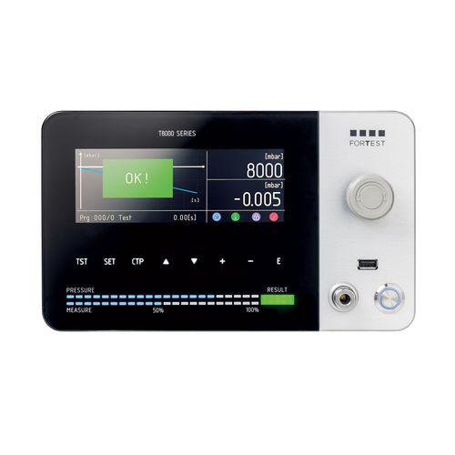 Tester di tenuta a calo di pressione differenziale - T8060 - ForTest GmbH - digitale / per imballaggi / per bottiglie