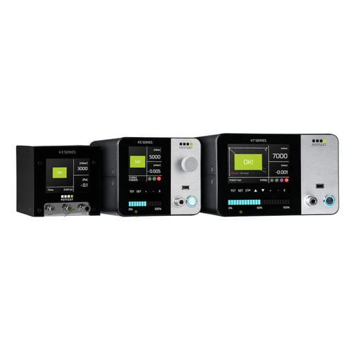 Tester di tenuta a calo di pressione assoluto - K series - ForTest GmbH - a calo di pressione differenziale / di portata / a colori