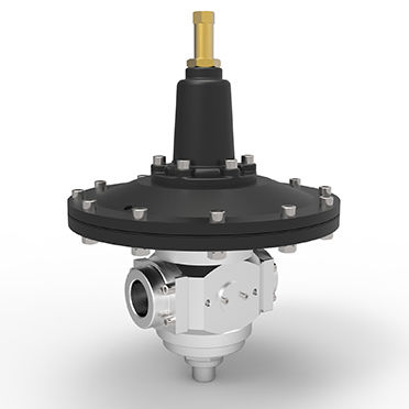Valvola di riduzione di pressione - S series – HS - ODE - per prodotti alimentari / in alluminio / in acciaio inossidabile