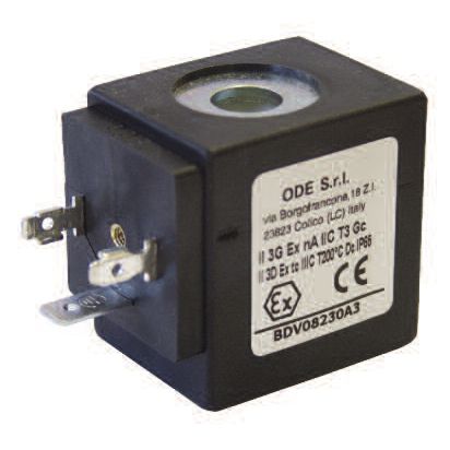 Elettromagnete per elettovalvola - BDV Ex nA series - ODE