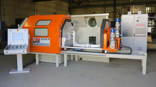 Macchina per stampaggio rotazionale shuttle - LRM - Polivinil Rotomachinery - per laboratorio