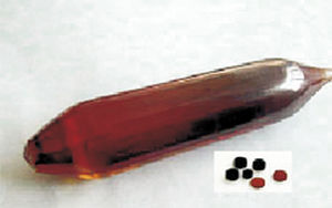 Cristallo di granato di ittrio e alluminio dopato Cr (Cr:YAG) - Dayoptics, Inc. - ottico