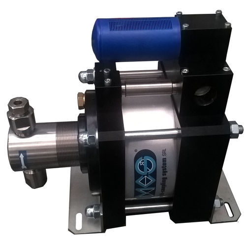 Pompa idraulica a stantuffo - R180 - Multi-coupling-system - azionata ad aria / in alluminio / in acciaio inossidabile