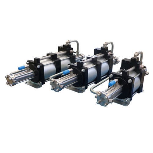 Booster a pistone - Multi-coupling-system - di azoto / di elio / d'aria