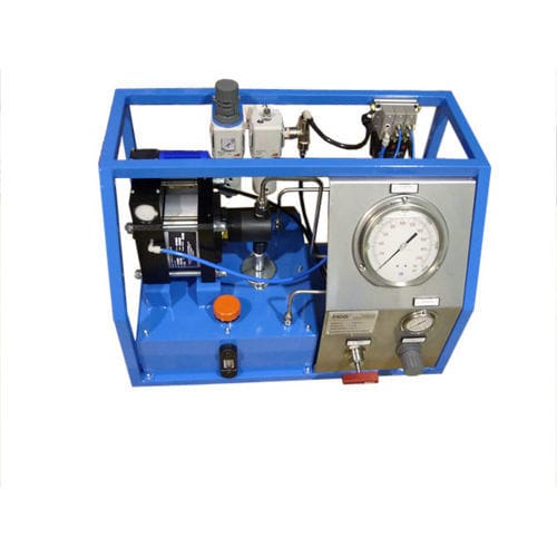 Pompa idraulica a stantuffo - YPA0114 1 - Multi-coupling-system - pneumatica / in acciaio inossidabile / di prova