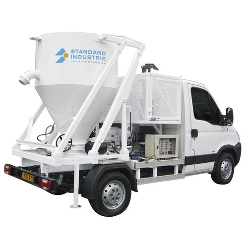 Camion di caricamento per aspirazione - VALNET - STANDARD INDUSTRIE INTERNATIONAL - a 2 assi / con motore diesel