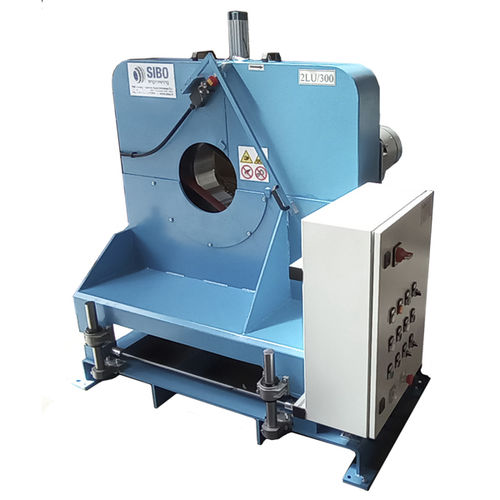Smerigliatrice/satinatrice orbitale - 2LU/300 - SIBO engineering - per estremità di tubi / automatica / a velocità regolabile