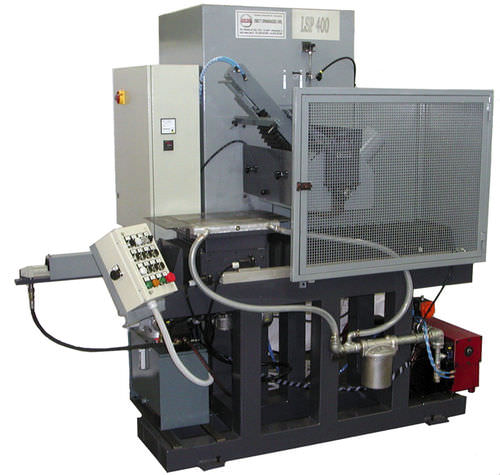 Macchina lucidatrice per metalli - LSP/400 - SIBO engineering - per pezzi piatti / di finitura / automatica