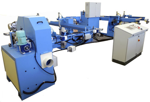 Linea di produzione di manici di badili -  LMB - SIBO engineering - automatica