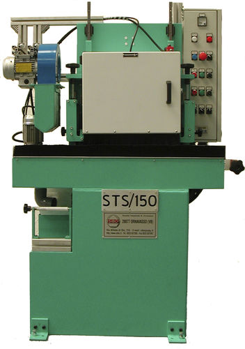 Smerigliatrice/satinatrice piana - STS/150 - SIBO engineering - per lamiera metallica / automatica